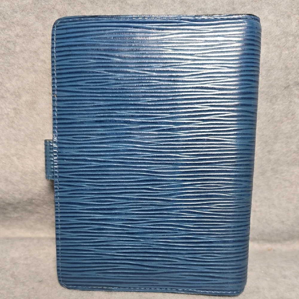 Louis Vuitton Blue Epi Agenda CA 1916